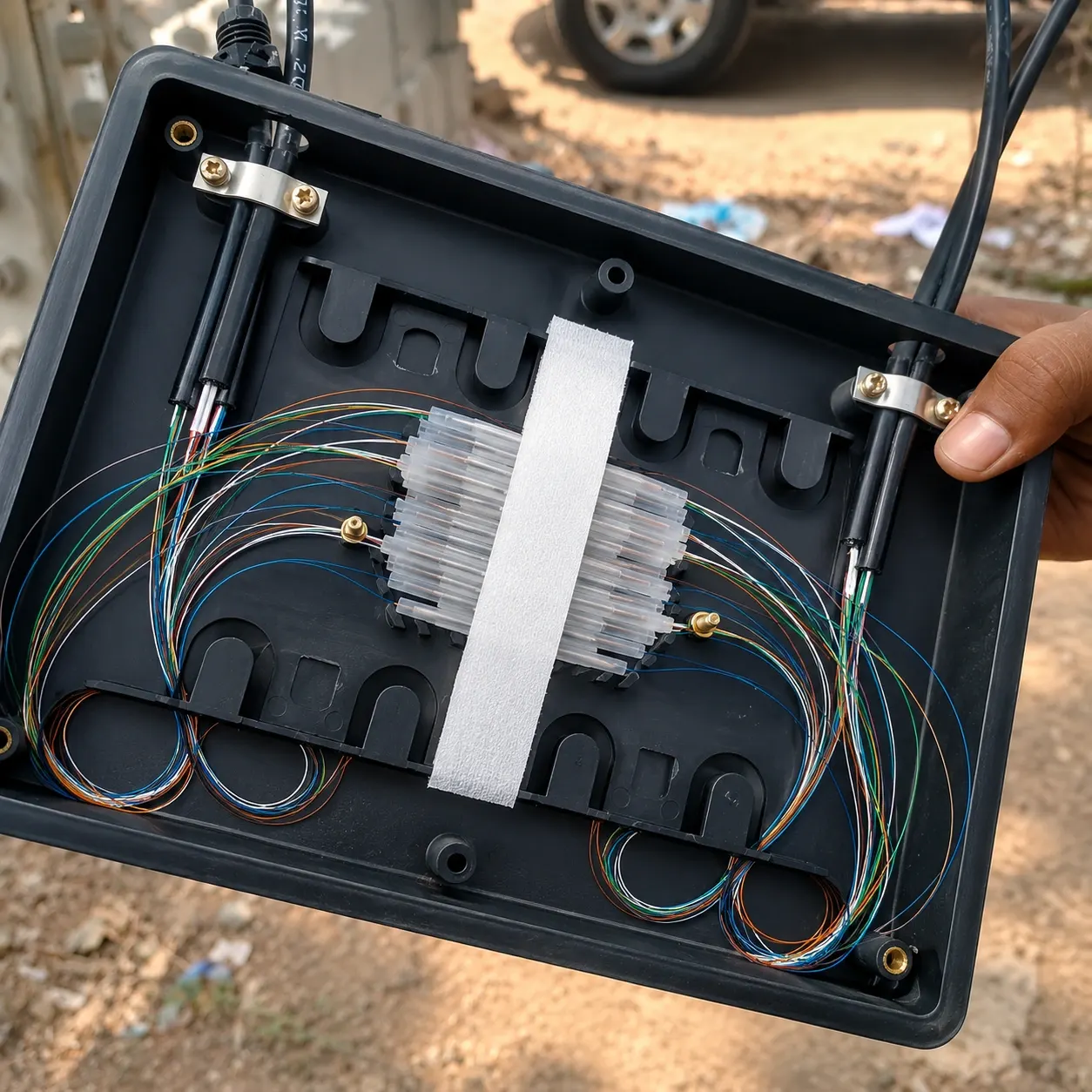 Precision Optical Fiber Splicing and Terminations