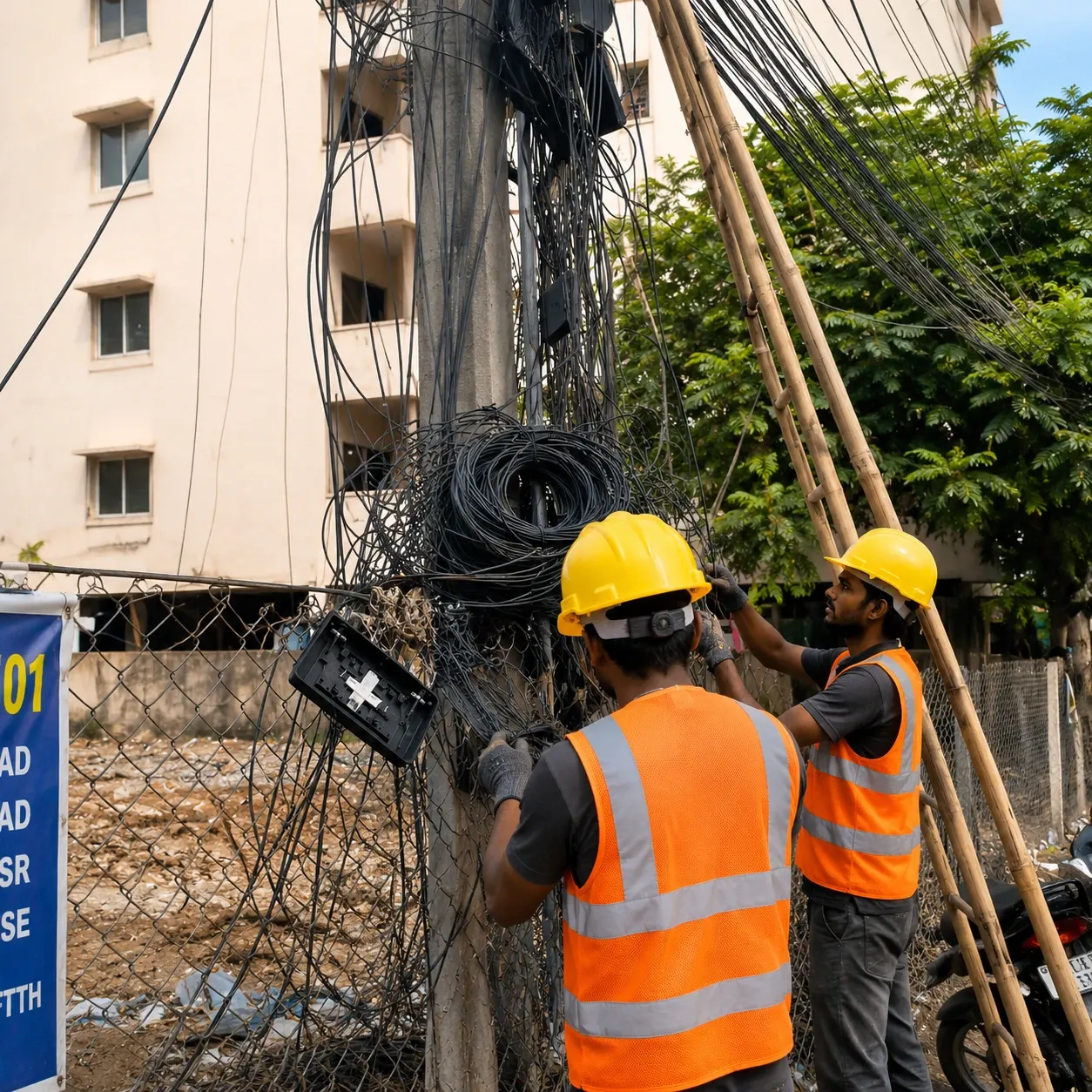 BSNL Bharat Fibre FTTH Rollout and Maintenance