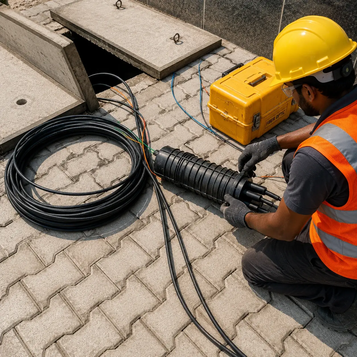 Defence and Enterprise Underground OFC Infrastructure